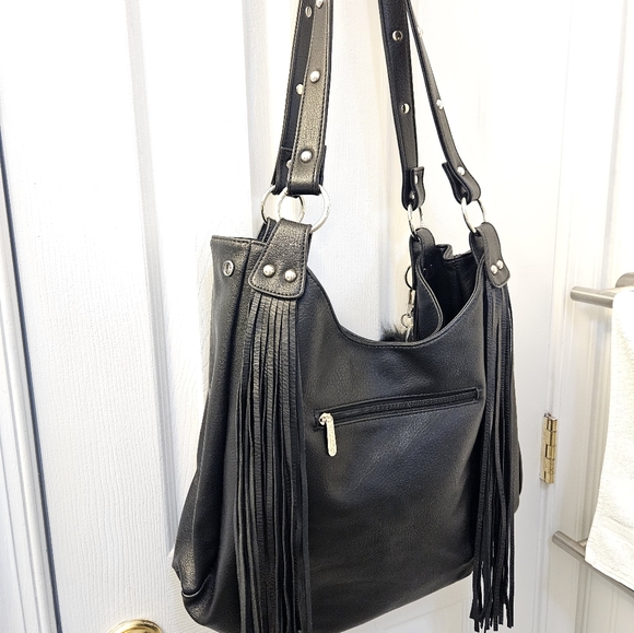 KILLSTAR ~ Under A Moon Spell JANIS Fringe Gothic Handbag - Picture 9 of 17